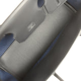 Hermes Shoulder Birkin Light 29 Black Swift and Bleu Indigo Denim Gold Hardware - Thumbnail View 8