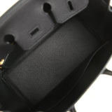 Hermes Birkin 25 Black Togo Gold Hardware - Thumbnail View 8