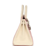 Hermes Special Order (HSS) Birkin 25 Rose Sakura and Nata Chevre Mysore Brushed Palladium Hardware - Thumbnail View 3