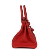 Pre-owned Hermes Birkin 35 Rouge Tomate Togo Gold Hardware - Thumbnail View 3