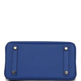 Hermes Birkin 25 Bleu Royal Swift Gold Hardware - Thumbnail View 6