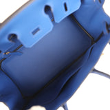 Hermes Birkin 25 Bleu Royal Swift Gold Hardware - Thumbnail View 8