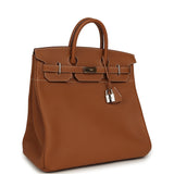 Pre-owned Hermes Birkin HAC 40 Gold Togo Palladium Hardware - Thumbnail View 2