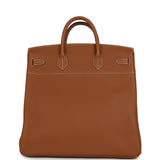 Pre-owned Hermes Birkin HAC 40 Gold Togo Palladium Hardware - Thumbnail View 4