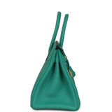 Pre-owned Hermes Birkin 30 Vert Verone Togo Gold Hardware - Thumbnail View 3