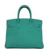 Pre-owned Hermes Birkin 30 Vert Verone Togo Gold Hardware - Thumbnail View 4