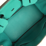 Pre-owned Hermes Birkin 30 Vert Verone Togo Gold Hardware - Thumbnail View 8