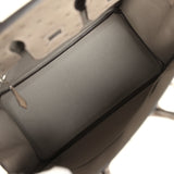 Hermes Birkin 25 Mousse Ostrich Boreal Palladium Hardware - Thumbnail View 8