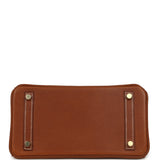 Hermes Birkin 25 Fauve Barenia Faubourg Gold Hardware - Thumbnail View 6