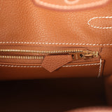 Hermes Birkin 25 Gold Togo Gold Hardware Payment 1 of 2 for PL - Thumbnail View 9
