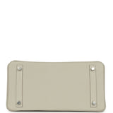 Pre-owned Hermes Birkin 30 Gris Perle Togo Palladium Hardware - Thumbnail View 6