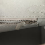 Pre-owned Hermes Birkin 30 Gris Perle Togo Palladium Hardware - Thumbnail View 9