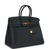 Hermes Birkin 35 Gris Misty Togo Gold Hardware - Thumbnail View 2