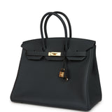 Hermes Birkin 35 Gris Misty Togo Gold Hardware - Thumbnail View 5