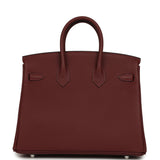 Hermes Birkin 25 Rouge H Togo Palladium Hardware - Thumbnail View 4