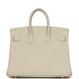 Hermes Birkin 25 Beton Togo Gold Hardware - Thumbnail View 4