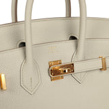Hermes Birkin 25 Beton Togo Gold Hardware - Thumbnail View 7