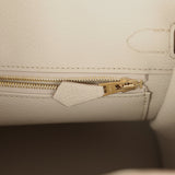 Hermes Birkin 25 Beton Togo Gold Hardware - Thumbnail View 9