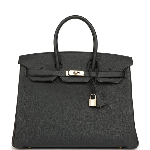 Hermes Birkin 35 Plomb Togo Permabrass Hardware