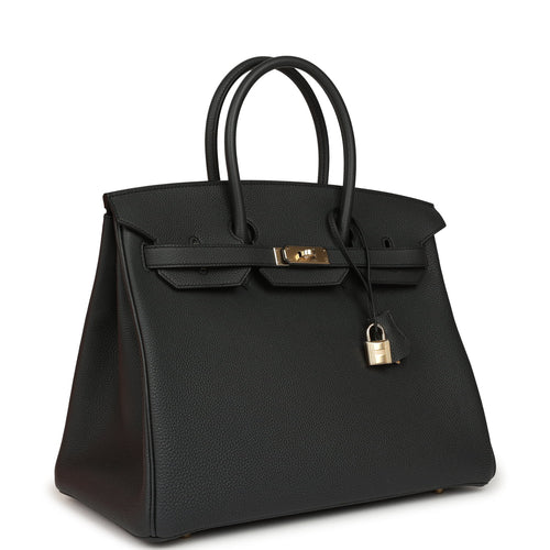 Hermes Birkin 35 Plomb Togo Permabrass Hardware
