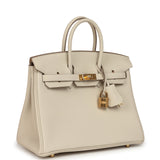 Hermes Birkin 25 Craie Togo Gold Hardware - Thumbnail View 2