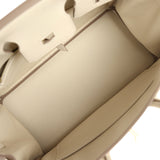 Hermes Birkin 25 Craie Togo Gold Hardware - Thumbnail View 7