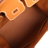 Hermes Birkin Sellier 25 Gold Epsom Gold Hardware - Thumbnail View 8