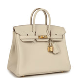 Hermes Birkin 25 Craie Togo Gold Hardware - Thumbnail View 2