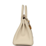 Hermes Birkin 25 Craie Togo Gold Hardware - Thumbnail View 3