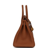 Hermes Birkin 25 Gold Togo Gold Hardware - Thumbnail View 3