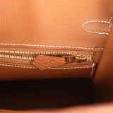 Hermes Birkin 25 Gold Togo Gold Hardware - Thumbnail View 9