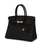 Hermes Birkin 30 Black Togo Gold Hardware - Thumbnail View 5