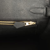 Hermes Birkin 30 Black Togo Gold Hardware - Thumbnail View 9