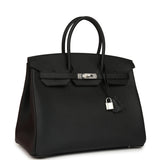 Hermes Birkin 35 Black Togo Palladium Hardware - Thumbnail View 2