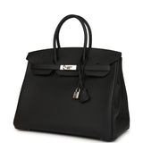 Hermes Birkin 35 Black Togo Palladium Hardware - Thumbnail View 5
