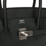 Hermes Birkin 35 Black Togo Palladium Hardware - Thumbnail View 7