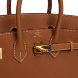 Hermes Birkin 25 Gold Togo Gold Hardware - Thumbnail View 7