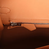 Pre-owned Hermes Birkin 25 Chamois Grizzly and Gold Swift Palladium Hardware - Thumbnail View 8