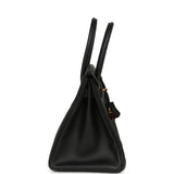 Pre-owned Hermes Birkin 30 Black Epsom Gold Hardware - Thumbnail View 3