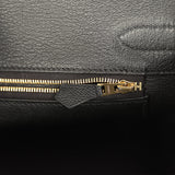 Pre-owned Hermes Birkin 30 Black Epsom Gold Hardware - Thumbnail View 9