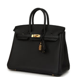 Hermes Birkin 25 Black Togo Gold Hardware - Thumbnail View 5