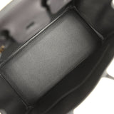 Hermes Birkin 25 Black Togo Gold Hardware - Thumbnail View 8
