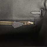 Hermes Birkin 25 Black Togo Gold Hardware - Thumbnail View 9