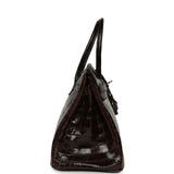 Vintage Hermes Birkin 30 Cocaon Shiny Niloticus Crocodile Palladium Hardware - Thumbnail View 3
