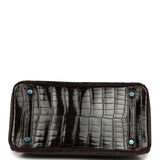 Vintage Hermes Birkin 30 Cocaon Shiny Niloticus Crocodile Palladium Hardware - Thumbnail View 6
