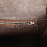 Vintage Hermes Birkin 30 Cocaon Shiny Niloticus Crocodile Palladium Hardware - Thumbnail View 8