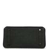 Pre-owned Hermes Birkin 30 Black Togo Permabrass Hardware - Thumbnail View 6