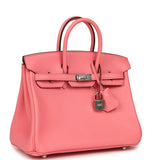 Hermes Birkin 25 Rose D'Ete Swift Palladium Hardware - Thumbnail View 2