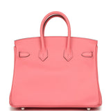 Hermes Birkin 25 Rose D'Ete Swift Palladium Hardware - Thumbnail View 4