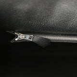 Pre-owned Hermes Special Order (HSS) Birkin 35 White and Black Clemence Palladium Hardware - Thumbnail View 9